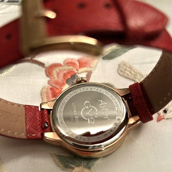GV2 By Gevril Diamond Swiss Quartz Watch